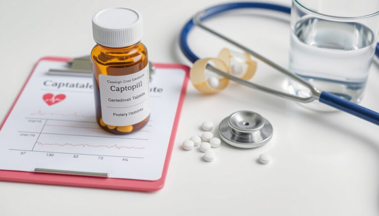 Captopril – dawkowanie, wskazania i bezpieczeństwo